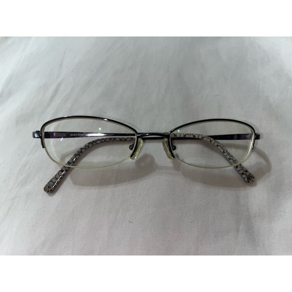 COACH EYEWEAR JULIET 127 SLATE BLUE 50/17/135 EYEGLASSES FRAME FY42. 48-17-135